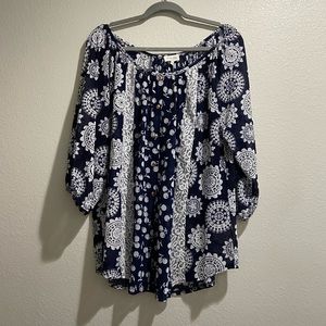 Siren Lily Floral Blouse